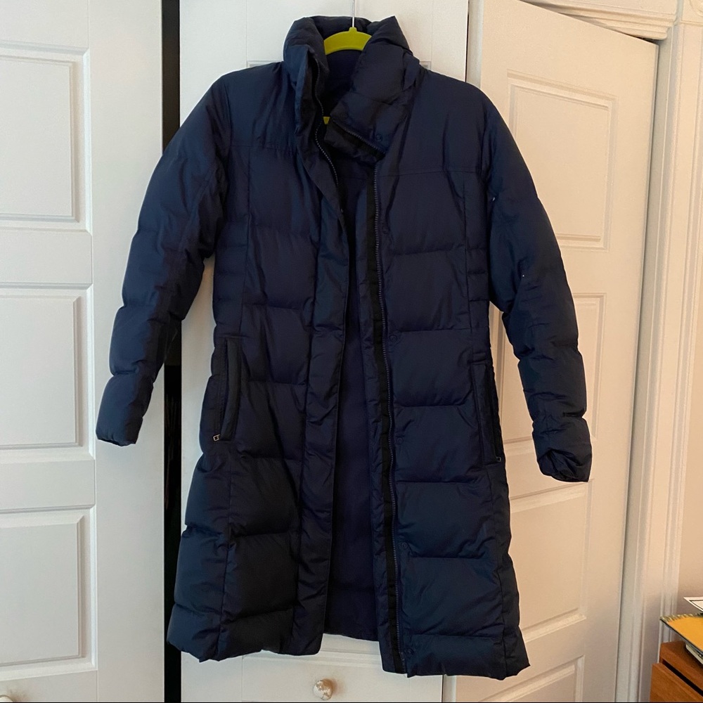 Long Patagonia Down Insulated Winter Coat
